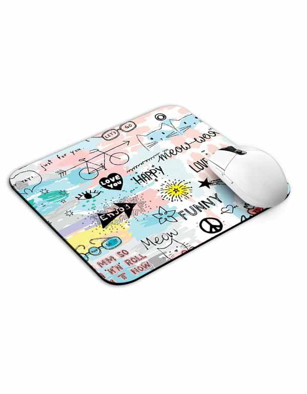 Happy Teen Talk Mouse Pad