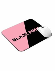 Black Pink Mouse Pad