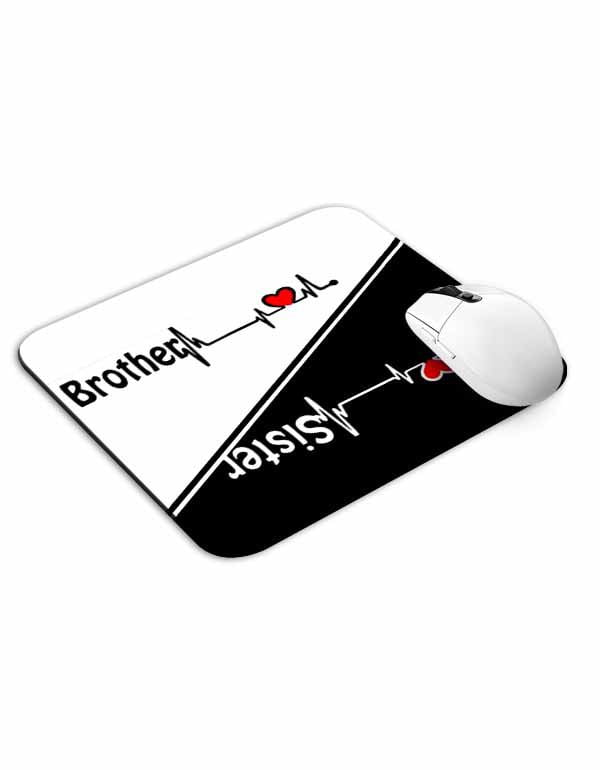 Brother and Sister Mouse Pad