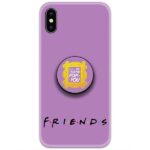 Friends will be there for You Slim Case Back Cover with Pop Grip