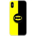 Batman Yellow Black Slim Case Back Cover with Pop Grip