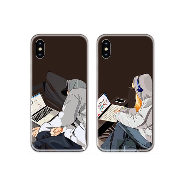 Cat Anime Seamless Iphone Xr Back Cover