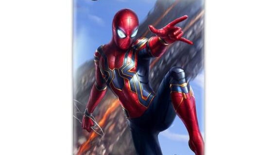 Iron Spiderman Avengers Infinity War Slim Case Back Cover