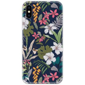Hawaiian Hibiscus Floral Pattern Slim Case Back Cover
