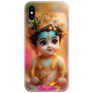Cute baby Krishna Slim Case Back Cover