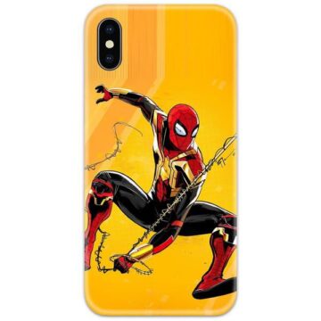 Amazing Spiderman web jump Slim Case Back Cover