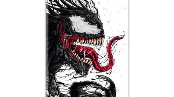 Venom side face Slim Case Back Cover