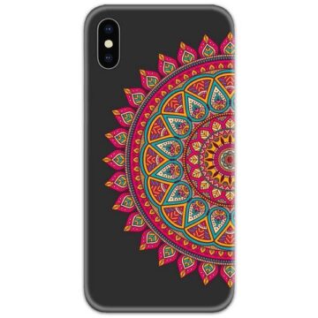 Half Mandala art Slim Case Back Cover