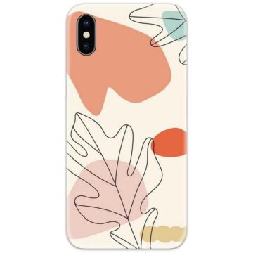 Flowers Abstract Art Slim Case Back Cover