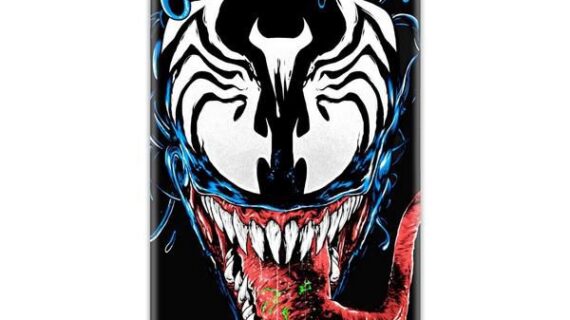 Venom Spider Eyes Slim Case Back Cover