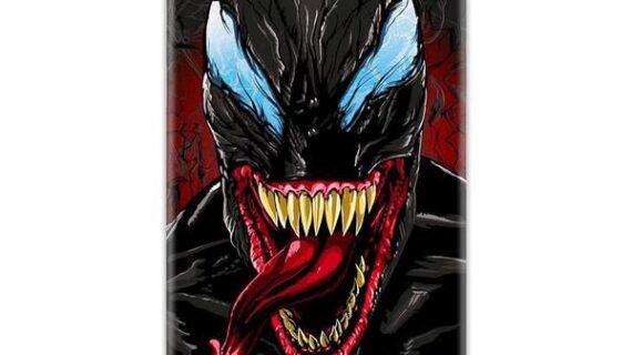 Venom Crazy Face Slim Case Back Cover