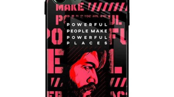 Powerful People Glass Case Back Cover