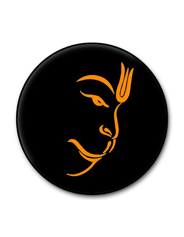 SS-PS2707.jpg Lord Hanuman simple art Popgrip