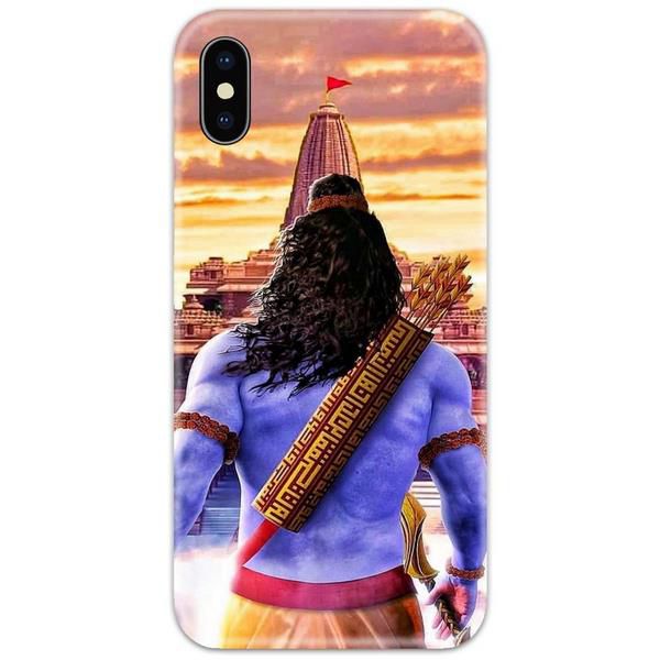 MR-DN-SS2730.jpg Shree Ram in the Ayodhya Ram Mandir Slim Case Back Cover