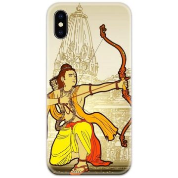 Shree Ram War Art Slim Case Back Cover