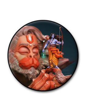 Shree Ram in Hanuman Hand Popgrip