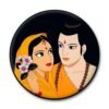 Ram Sita looking into the eyes Popgrip