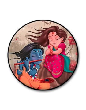 Cute Radha Krishna in Vrindavan Popgrip