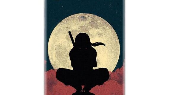 Uchiha Itachi Sunset Slim Case Back Cover