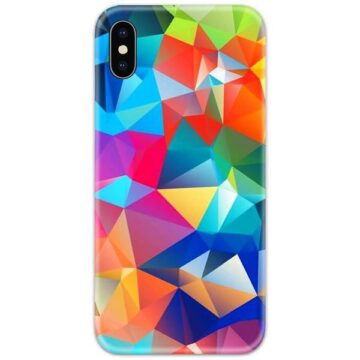 Colorful Geometric Slim Case Back Cover