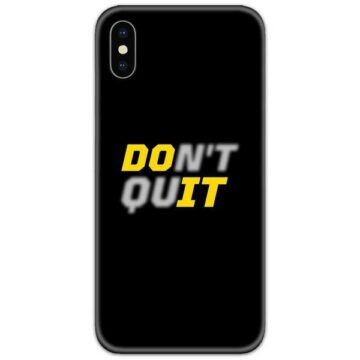 Dont Quit Do It Slim Case Back Cover