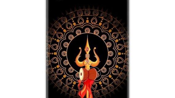 Shiva Trishul Slim Case Back Cover