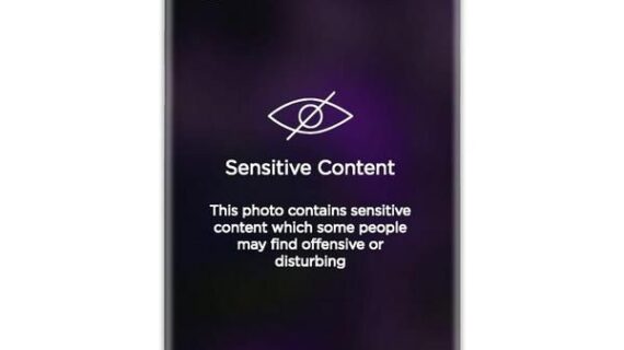 Sensitive Content Slim Case Back Cover