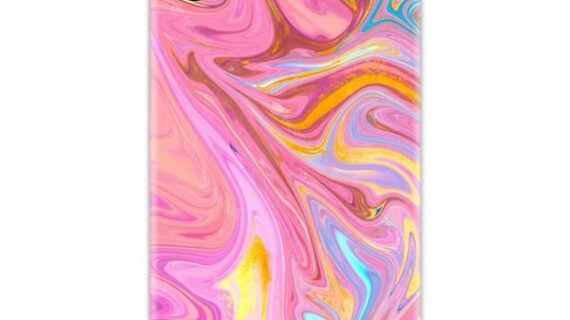 Pink Pattern Slim Case Back Cover