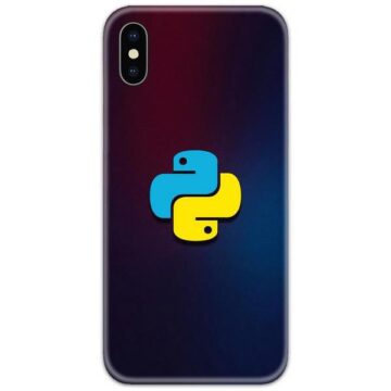 Python Logo Slim Case Back Cover