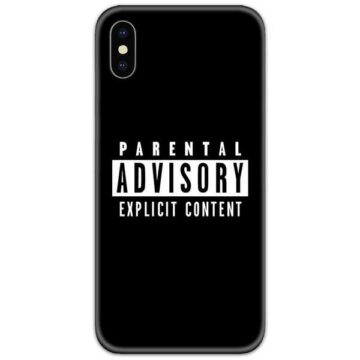 Parental Advisory Explicit Content Slim Case Back Cover