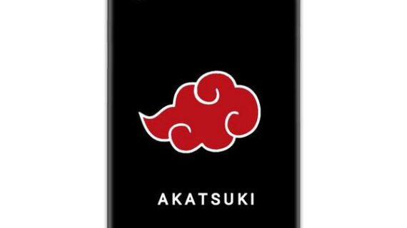 Naruto Cloud Akatsuki Slim Case Back Cover