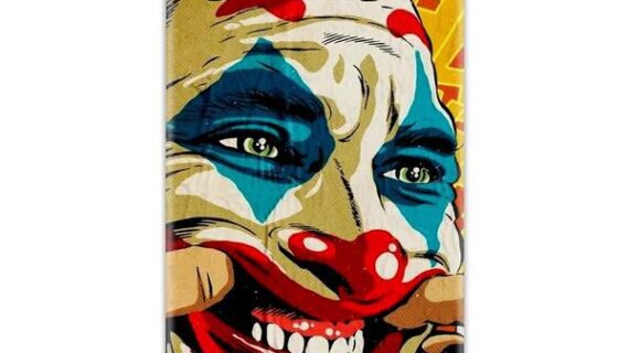 Joker Smiling Slim Case Back Cover