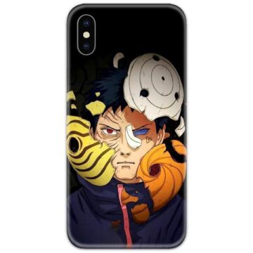 Obito Uchiha Naruto Broken Mask Slim Case Back Cover