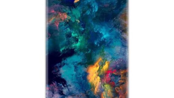 Colorful Cloud Slim Case Back Cover