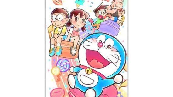 DoraeMon Friends Slim Case Back Cover