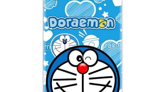 Doraemon Hand Heart Slim Case Back Cover