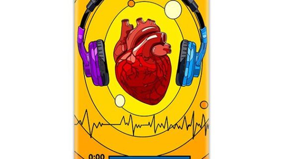 Music is My Heart Slim Case Back Cover