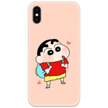 Shinchan School Boy Slim Case Back Cover