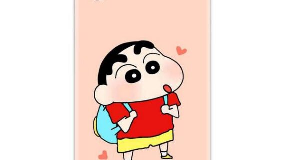 Shinchan School Boy Slim Case Back Cover