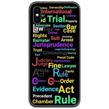 Advocate Things Slim Case Back Cover