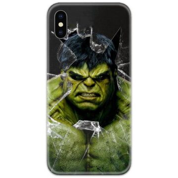 Hulk Breaking Glass Slim Case Back Cover