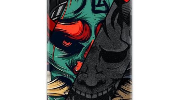 Samurai Ninja Art Slim Case Back Cover