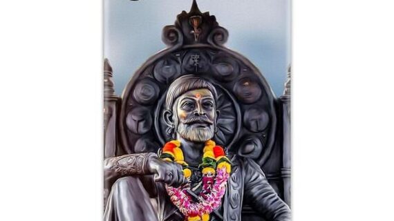 Shivaji Statue Slim Case Back Cover