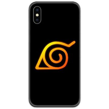 Naruto Konohagakure logo Slim Case Back Cover