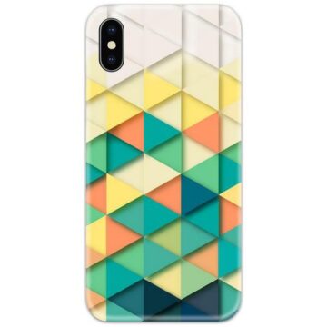 Triangle Geometric Pattern Slim Case Back Cover