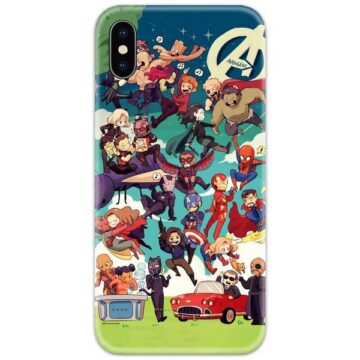 Avengers Kids Fight Slim Case Back Cover