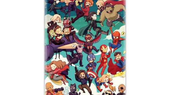 Avengers Kids Fight Slim Case Back Cover