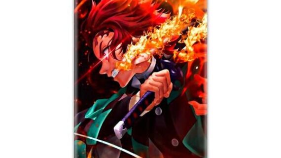 Demon Slayer Tanjiro Kamado Slim Case Back Cover