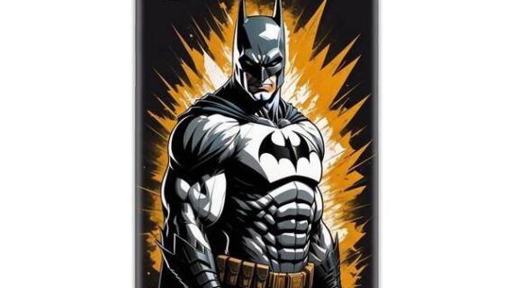 Batman Rage Slim Case Back Cover