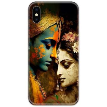 Krishna Radha Deep Love Slim Case Back Cover